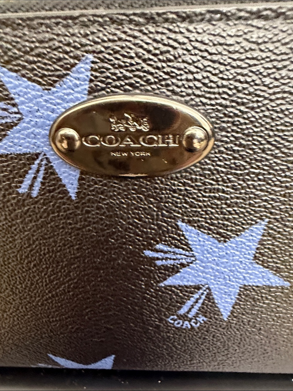 COACH Star Canyon Quinn
Wallet Limited Edition Black/Blue, - Picture 2 of 5